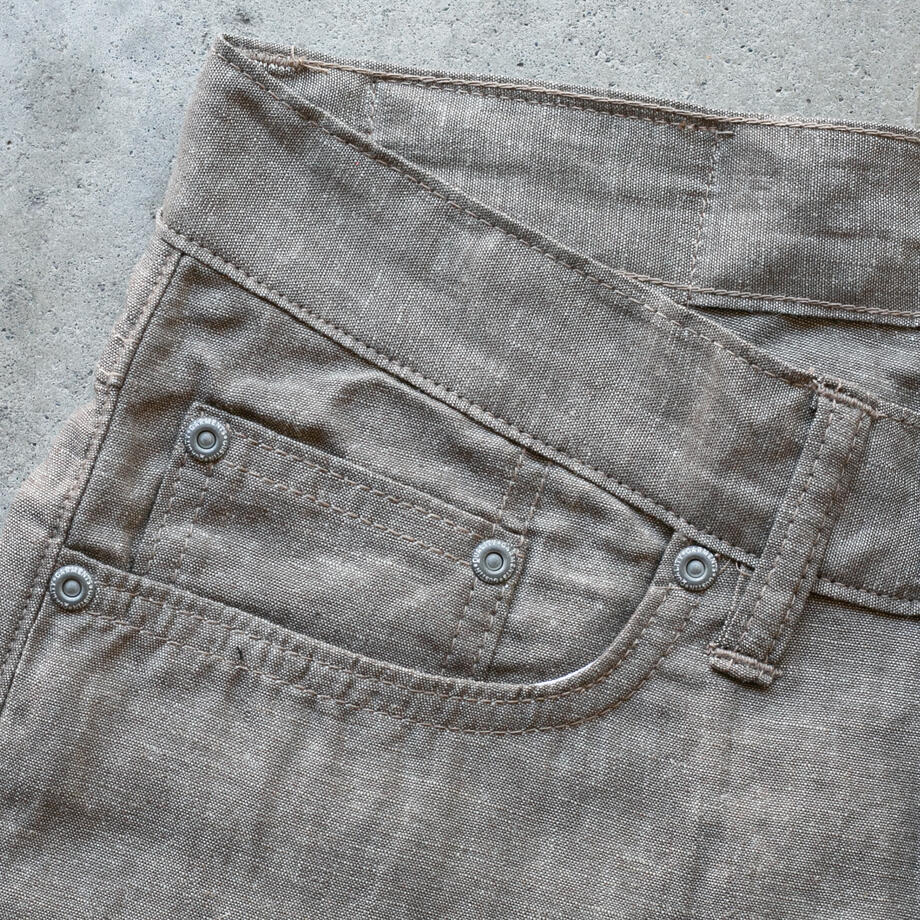 gustin #617 featherweight selvedge chambray - driftwood