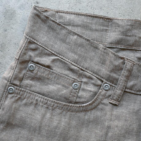 gustin #617 featherweight selvedge chambray - driftwood
