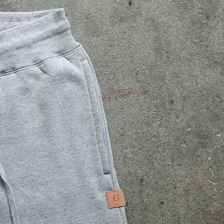 gustin vintage heavyweight sweatpants - heather grey
