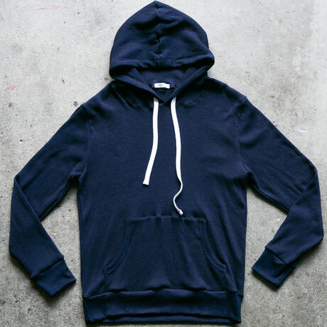 gustin indigo dyed waffle collection