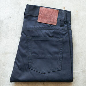 gustin #471 japan silk gaberdine 5 pocket - black