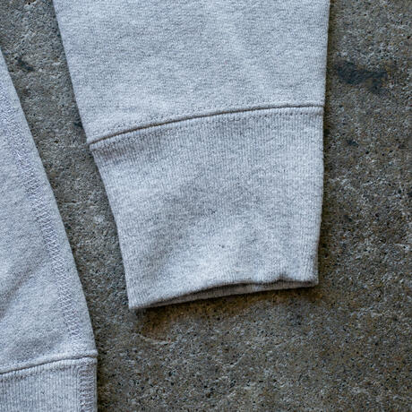 gustin vintage heavyweight quarter zip - heather grey