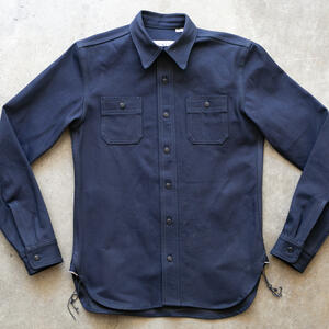 gustin #186 vidalia indigo x black workshirt