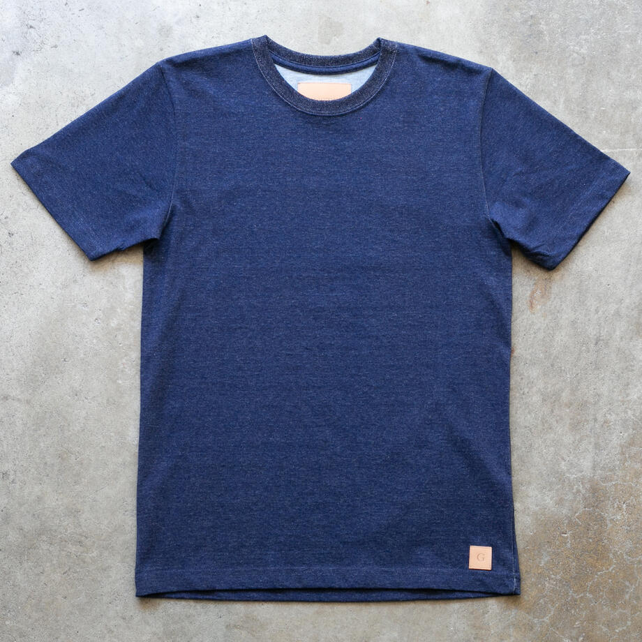 gustin vintage heavyweight t-shirt 2 pack - indigo dye