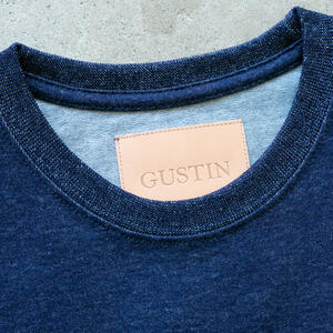 gustin vintage heavyweight t-shirt 2 pack - indigo dye