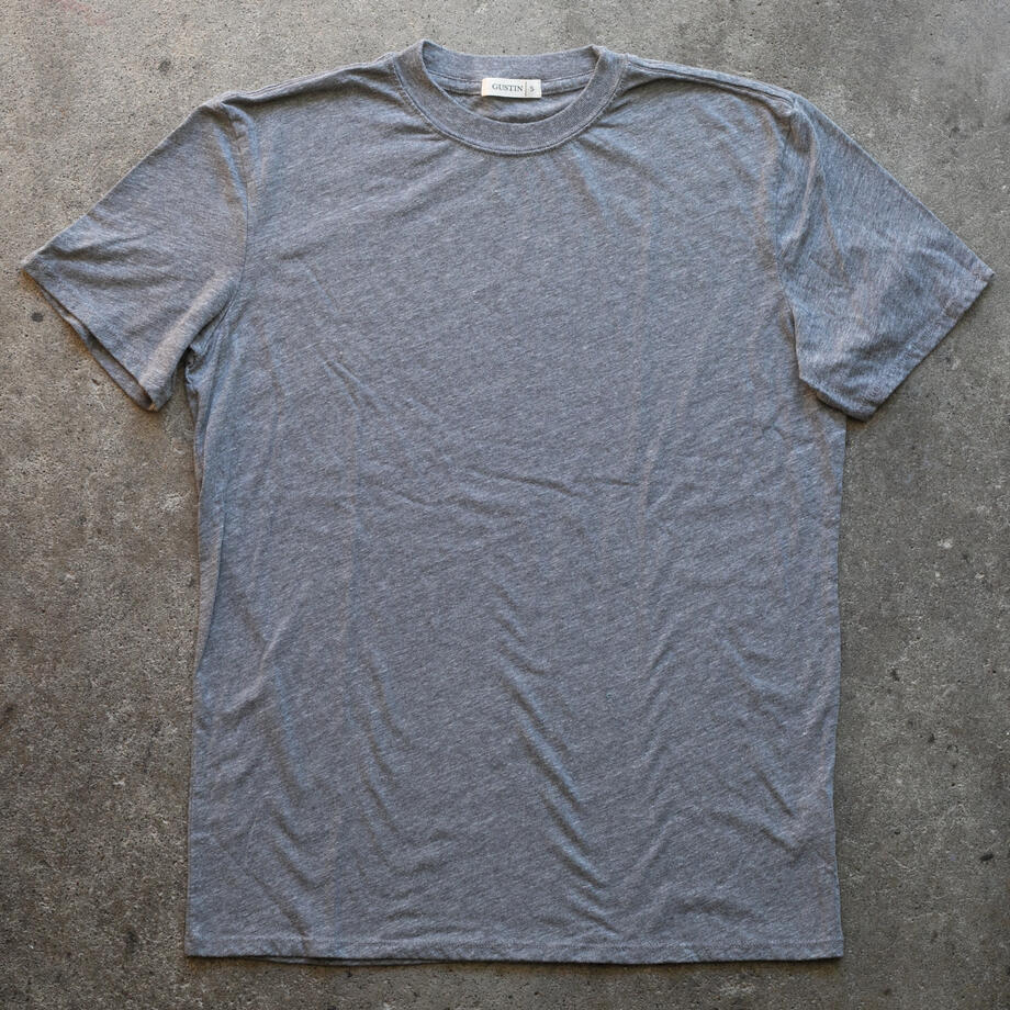 gustin heather t-shirt 2 pack (heather grey, sea blue)