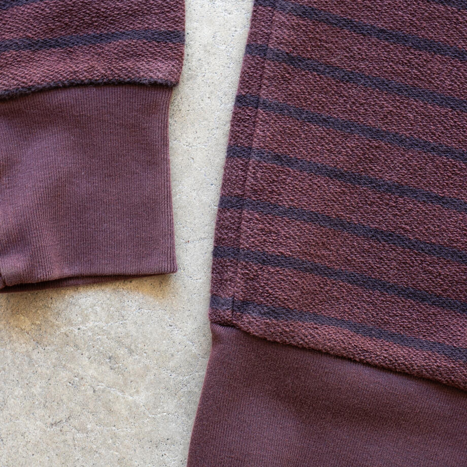 gustin the loopout sweatshirt - oxblood