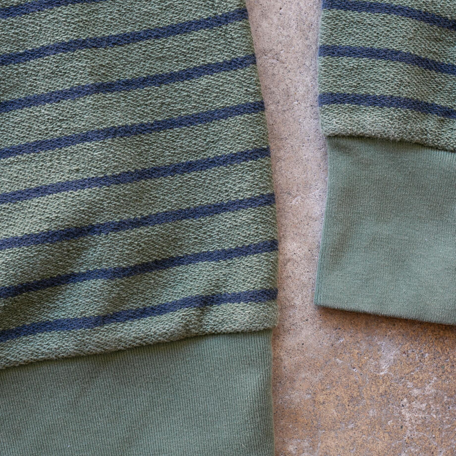 gustin the loopout sweatshirt - olive