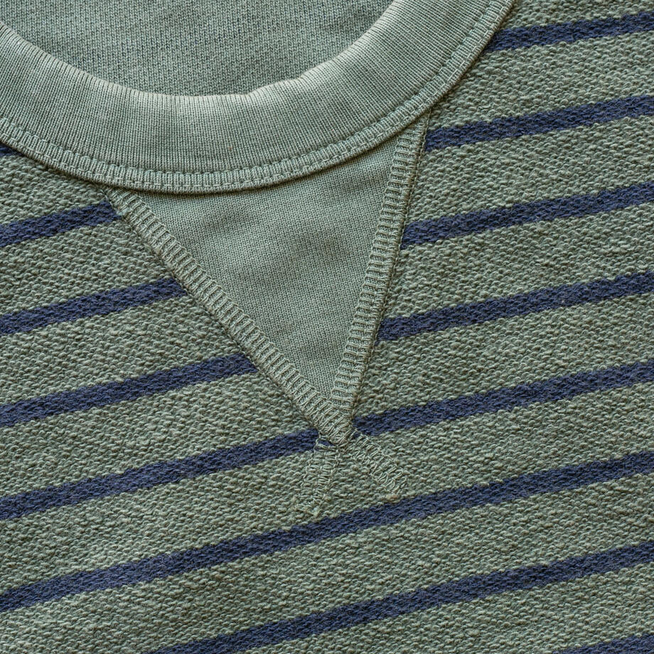 gustin the loopout sweatshirt - olive