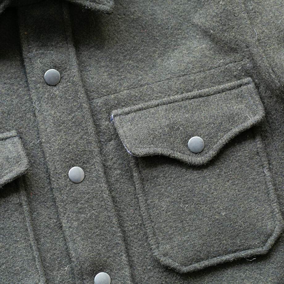 gustin #36 olive wool cpo