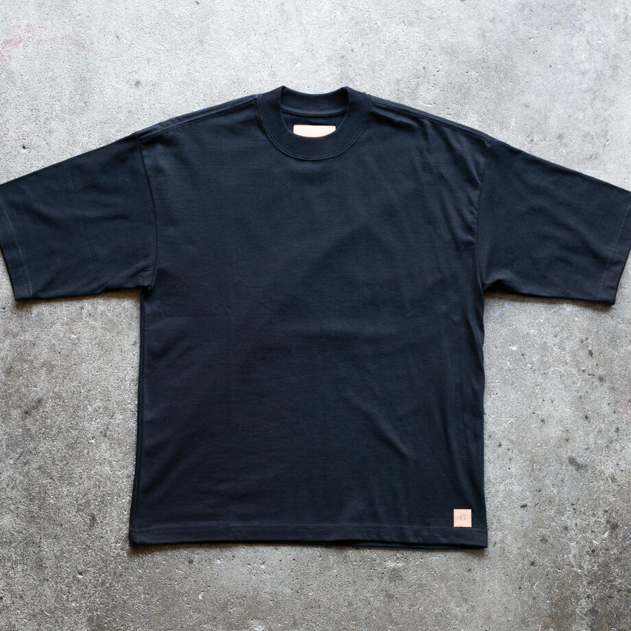 gustin vintage heavyweight box t-shirt 2 pack - black