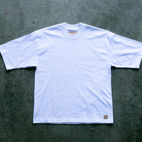 gustin vintage heavyweight box t-shirt 2 pack - white