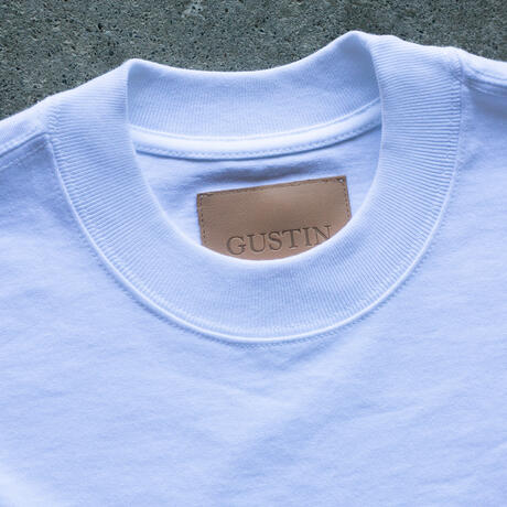 gustin vintage heavyweight box t-shirt 2 pack - white & black