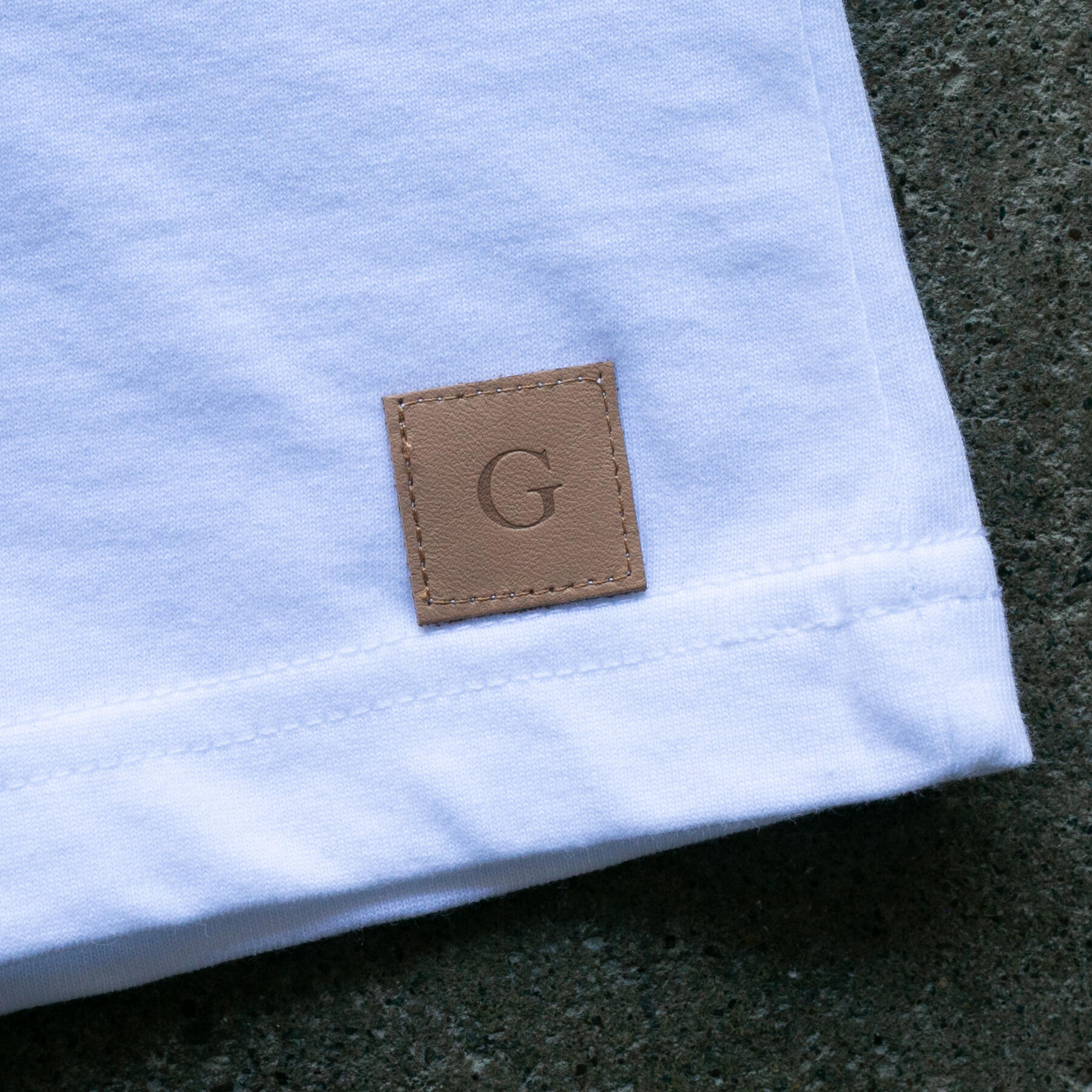 gustin vintage heavyweight box t-shirt 2 pack - white & black