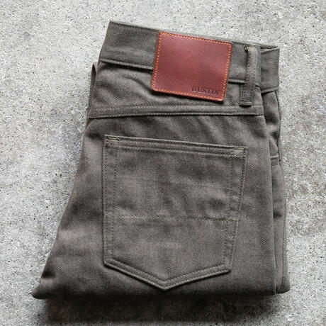 gustin #474 the cashmere denim - vintage army