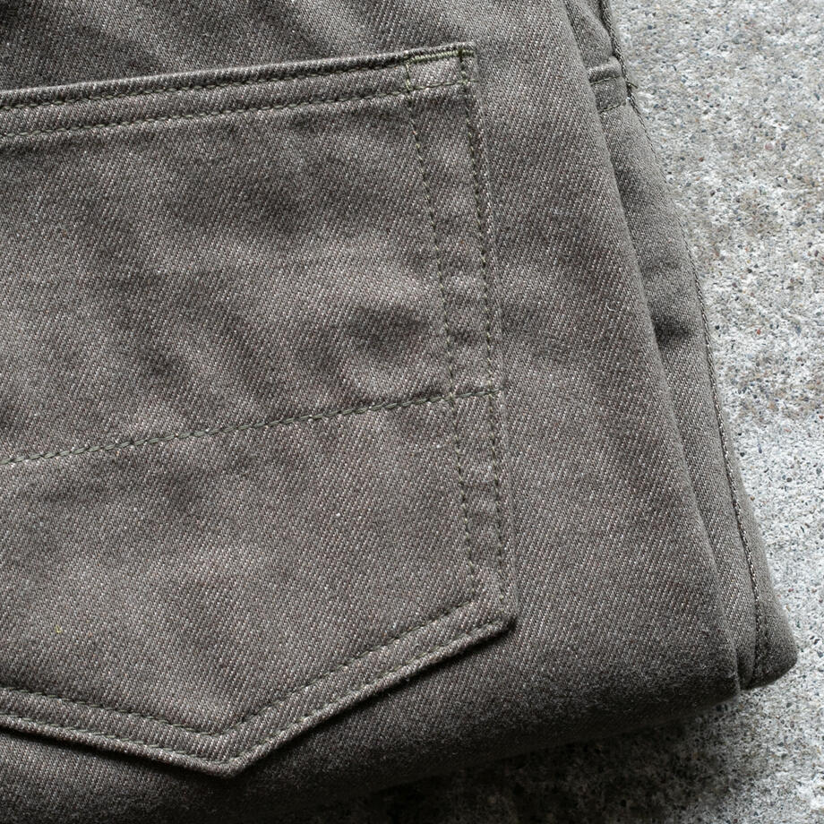 gustin #474 the cashmere denim - vintage army