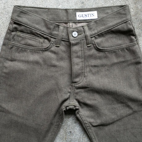 gustin #474 the cashmere denim - vintage army