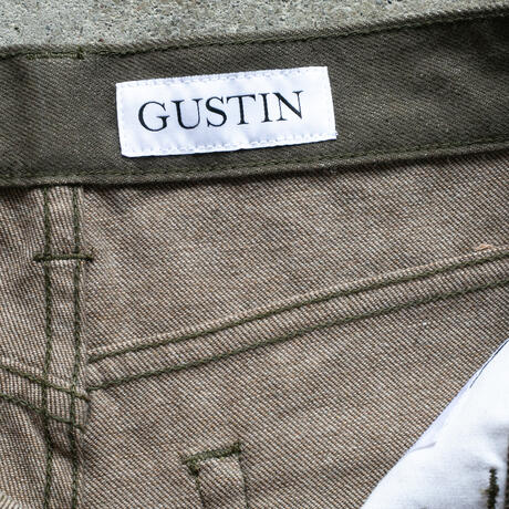 gustin #474 the cashmere denim - vintage army