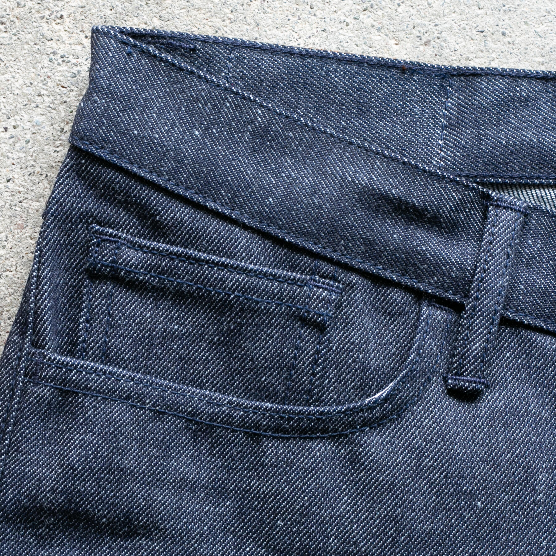 gustin #476 cone mills heavy denim - indigo