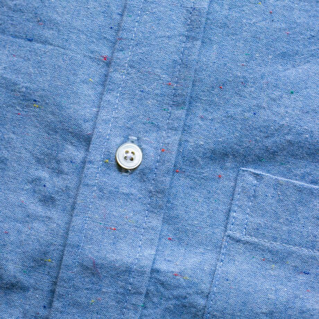 gustin #1164 rainbow nep chambray - blue