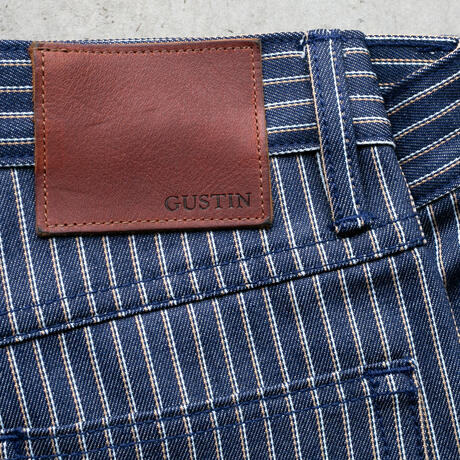gustin #480 the double ticking denim