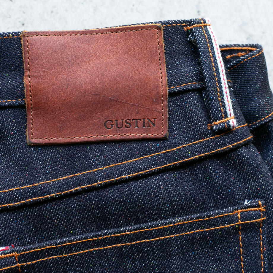 gustin #624 super heavy rainbow nep selvedge