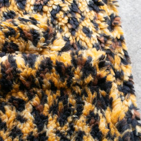 gustin #40 mammoth leopard fleece joggers - cat