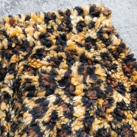 gustin #40 mammoth leopard fleece joggers - cat