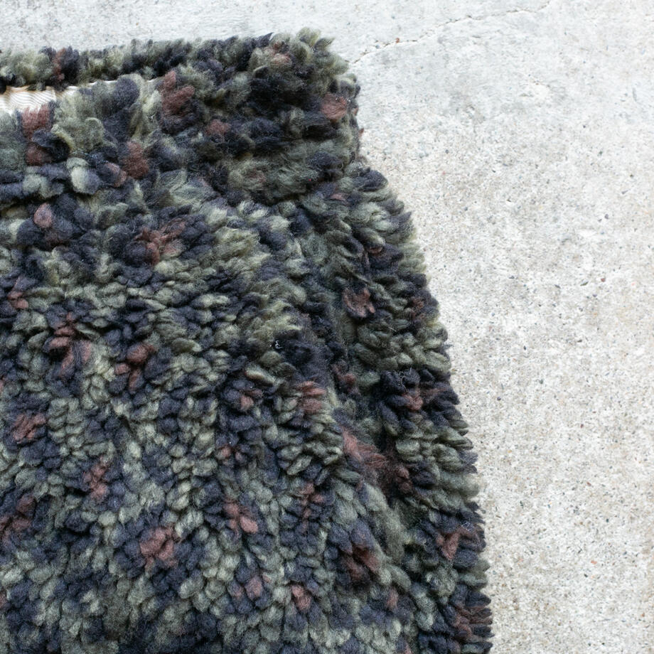 gustin #41 mammoth leopard fleece joggers - olive