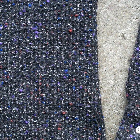 gustin #1315 japan rustic rope shirt - coal