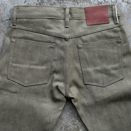 gustin #625 u.s. army od selvedge