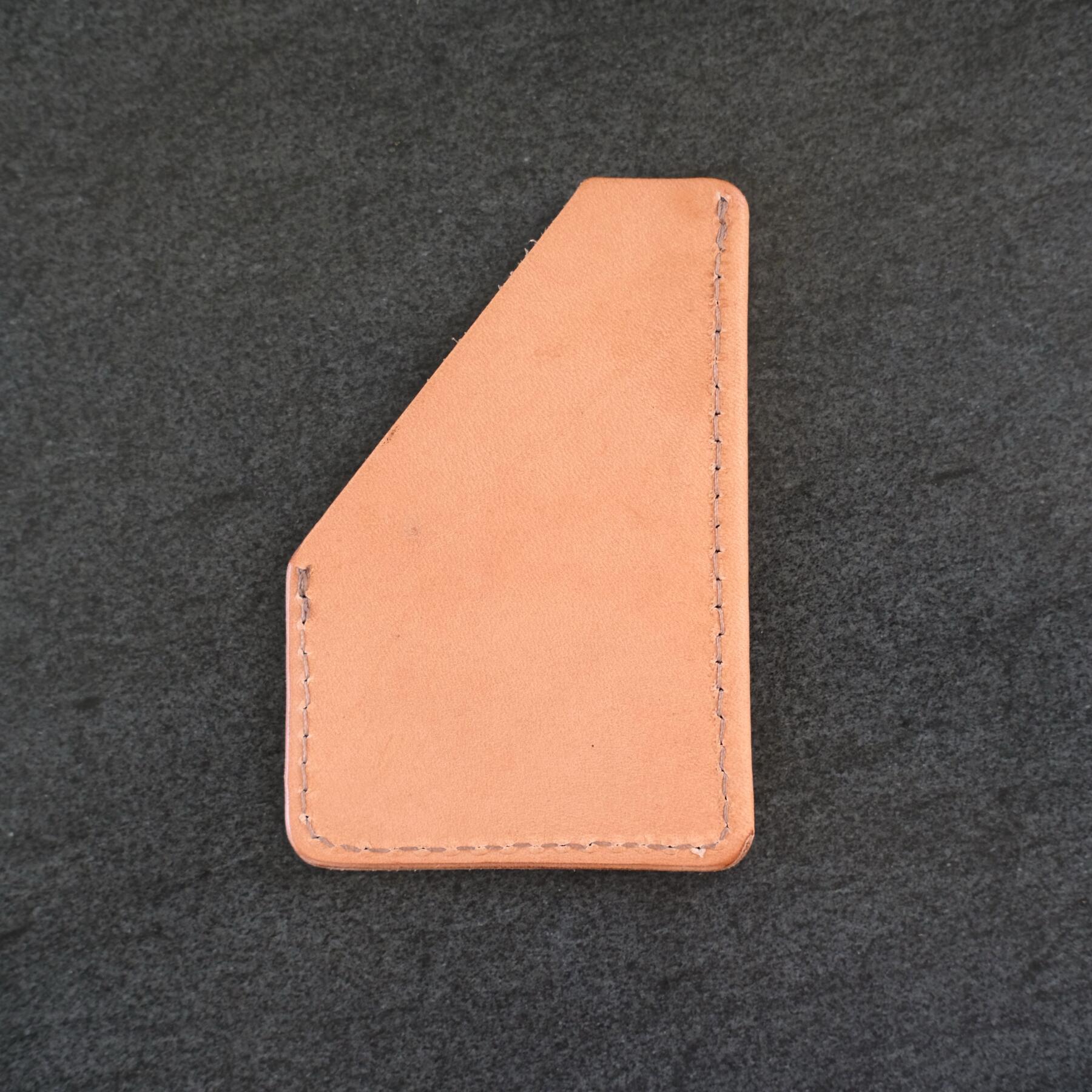 gustin corner wallet - veg tan