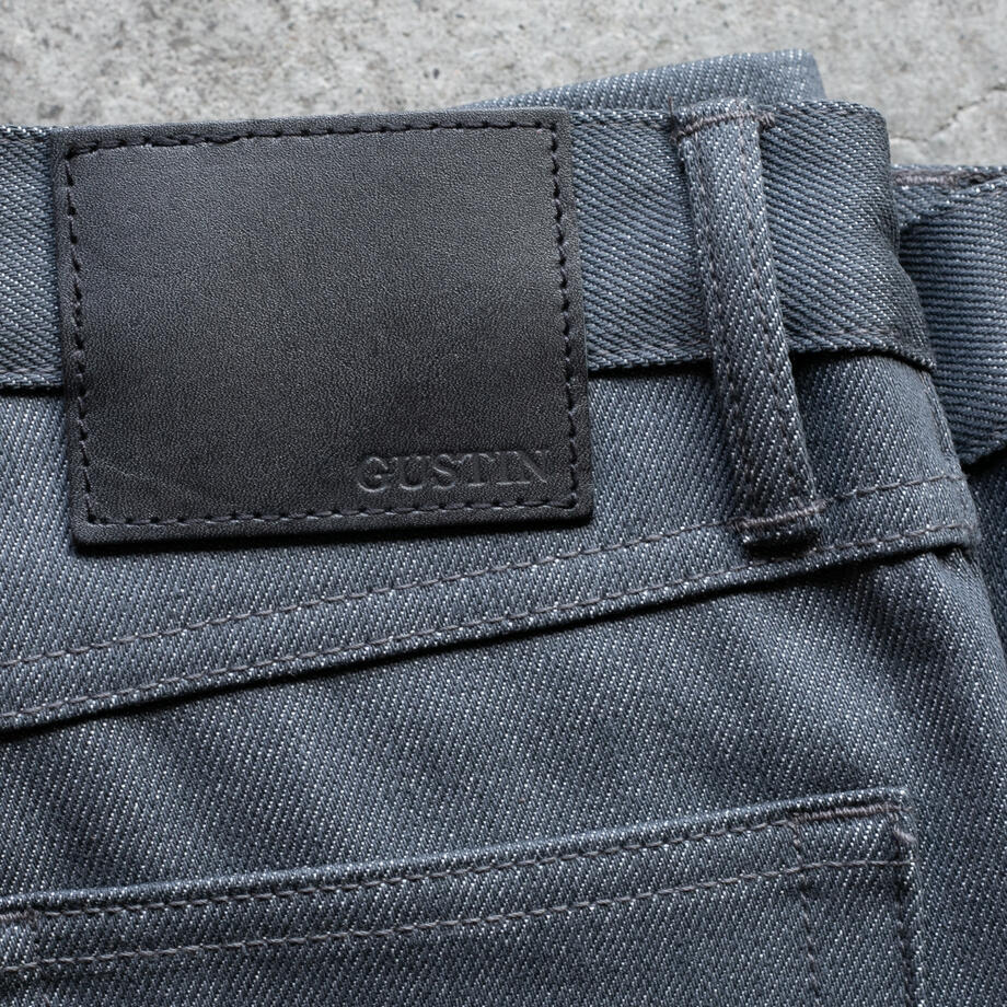 gustin #481 cone mills heavy denim - graphite