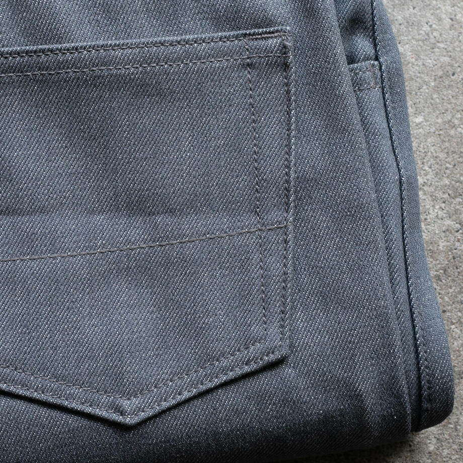 gustin #481 cone mills heavy denim - graphite