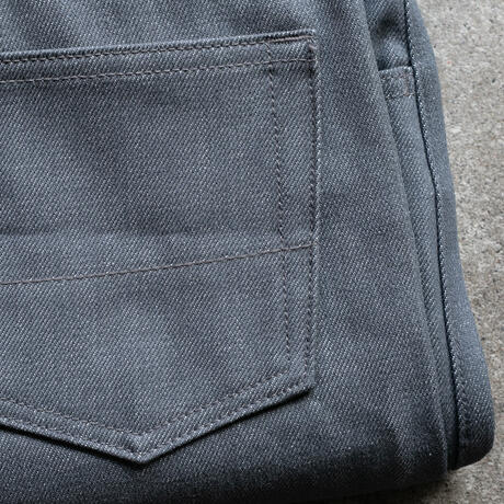 gustin #481 cone mills heavy denim - graphite