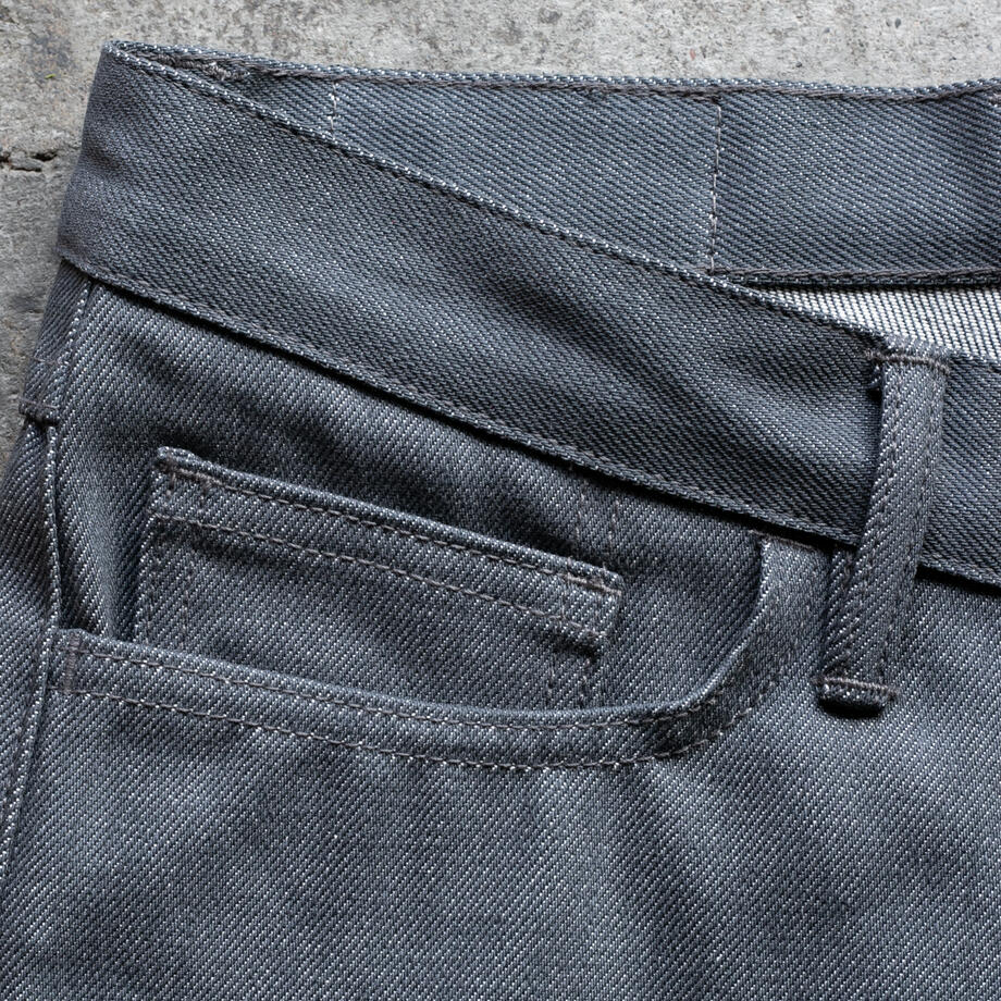 gustin #481 cone mills heavy denim - graphite