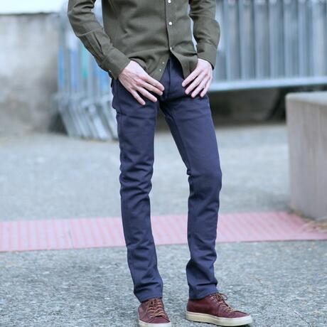 gustin #47 beast duck 5 pocket - indigo