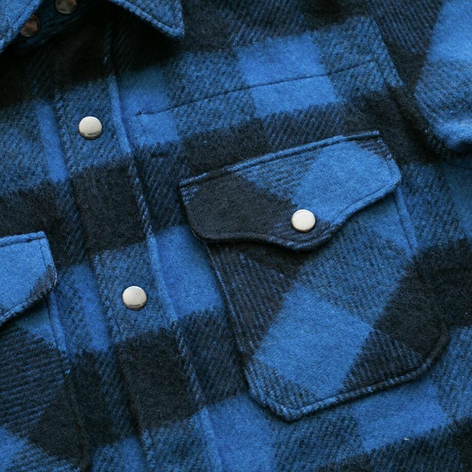 gustin #28 woolrich vintage cpo - blue