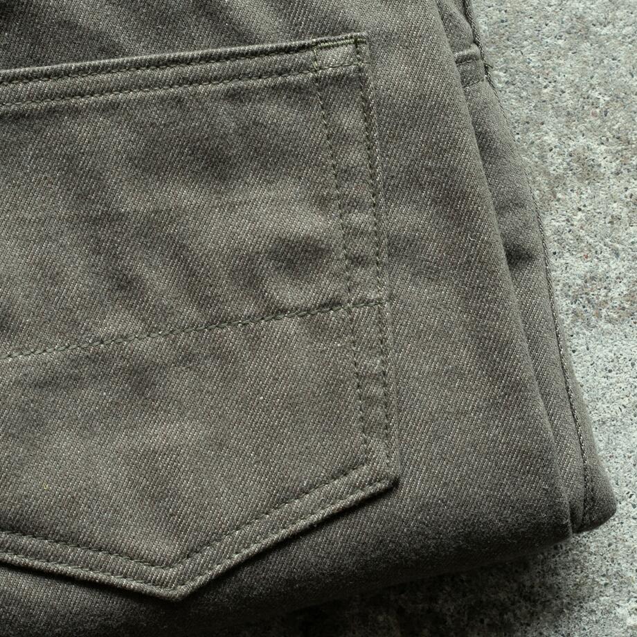 gustin #474 the cashmere denim - vintage army