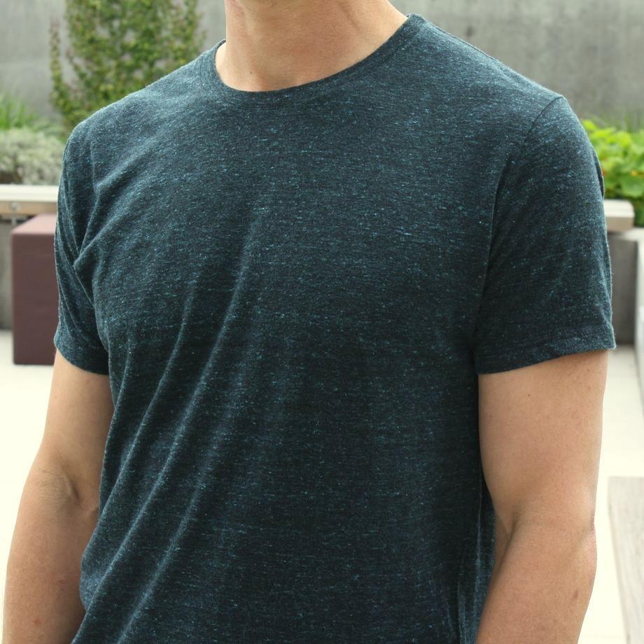 gustin usa t-shirt 3 pack (heather grey, coal, sea blue heather)