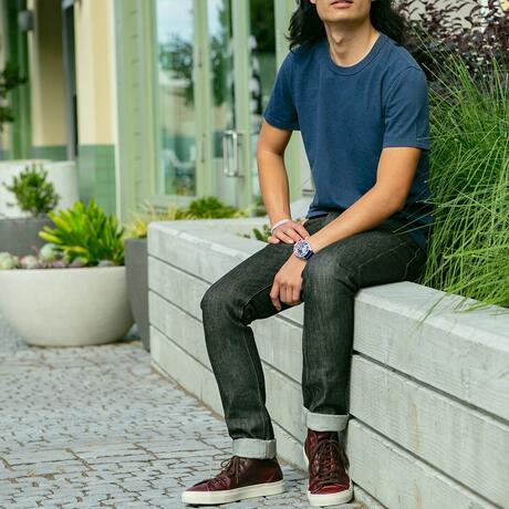 gustin navy heavyweight t-shirt 2 pack