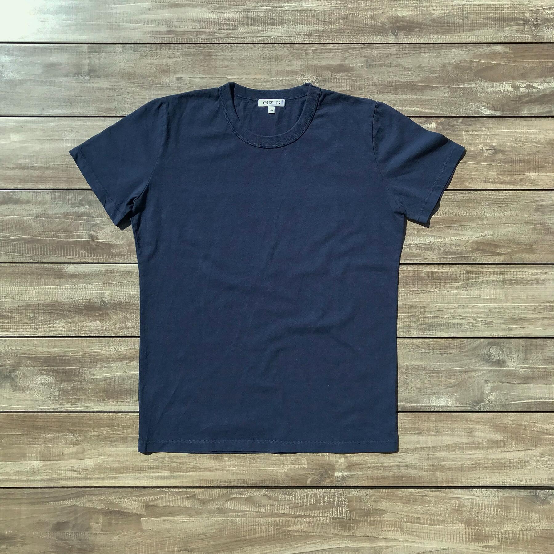 gustin navy heavyweight t-shirt 2 pack