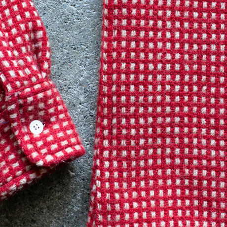 gustin #1327 monster rope basket shirt - red