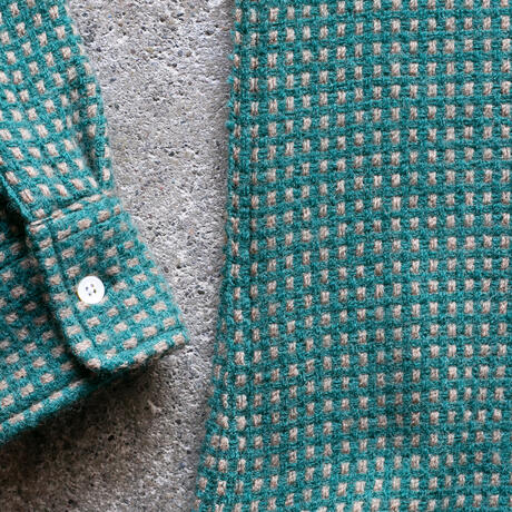 gustin #1328 monster rope basket shirt - teal