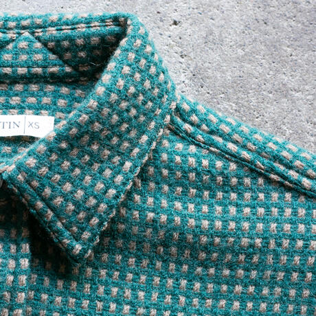 gustin #1328 monster rope basket shirt - teal