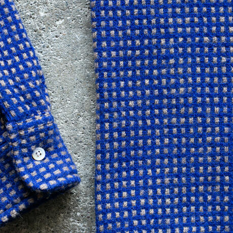 gustin #1329 monster rope basket shirt - blue