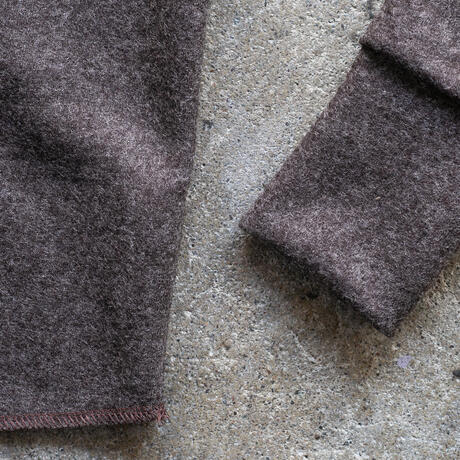 gustin wool 100 jersey crewneck - oak