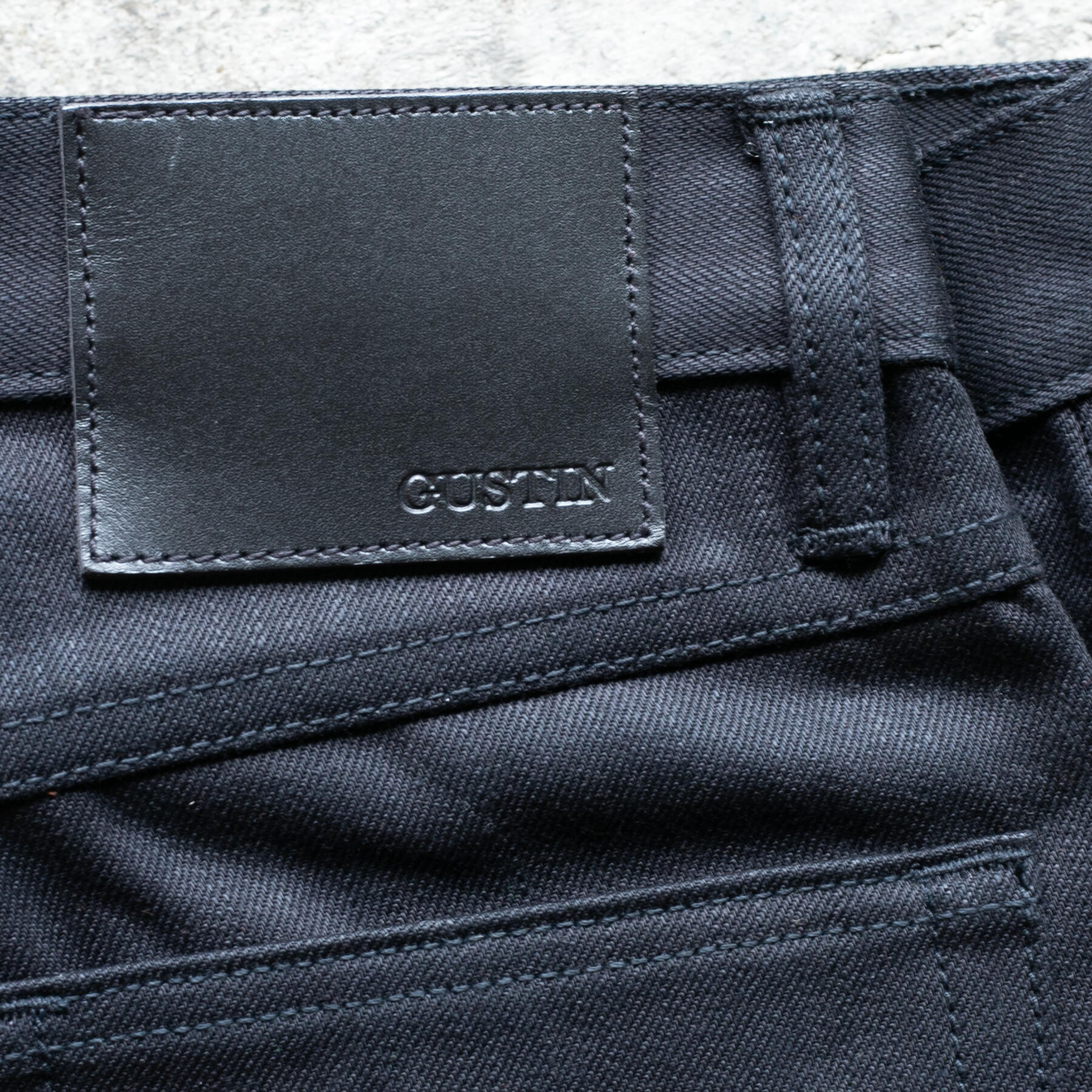 gustin #487 zimbabwe denim - double black