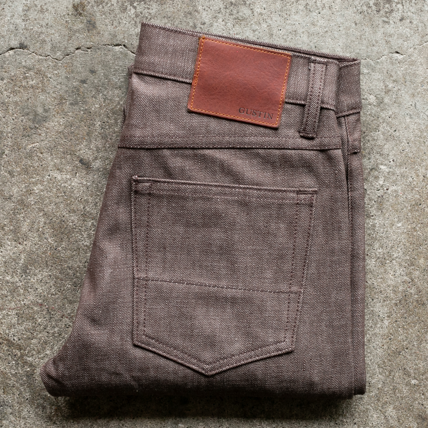 argue【23AW】Zimbabwe cotton denim pants 3f62f788b6d454f35c247b2bd7d8aa