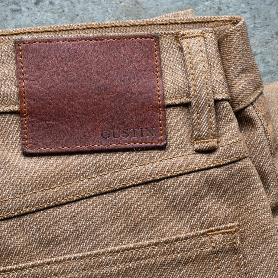 gustin #490 zimbabwe denim - wheat